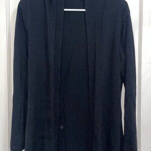 Classic Black Women's Sweater with hood